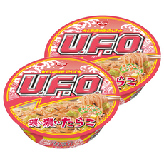 NISSIN 日清 U.F.O. 濃厚鱈魚子味炒麵, 2入
