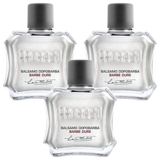PRORASO 鬍後乳 紅標 滋潤檀香, 粗硬鬍鬚適用, 含檀香和乳木果油, 100ml, 3件