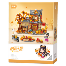 LoZ 曬秋小屋積木 962個, LOZ1379, 1盒