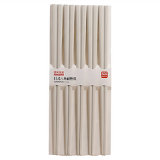 HIKARI 日光生活 日式八角耐熱筷 M145-2 純白色 耐熱防滑, 5雙