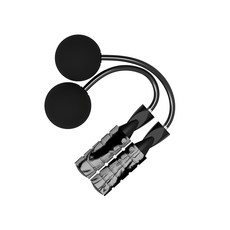 無繩跳繩/運動跳繩/健身跳繩/65mm-eva球款(塗鴉灰),1入