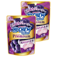 MORINAGA 森永 HI-CHEW 嗨啾 葡萄軟糖, 35g, 2包