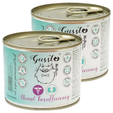 Gussto 無穀主食罐 VET腎臟處方罐, 其他肉類, 200g, 2罐