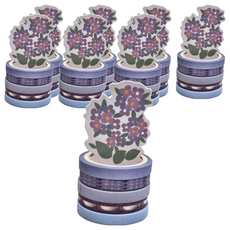 德德小品集 slim 套裝和紙膠帶 M-SL25-8671 0.5 x 3cm 5入, 仲夏, 8個