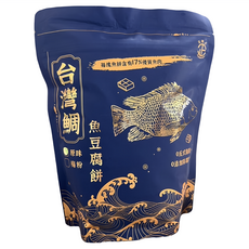 正經人 台灣鯛魚豆腐餅 原味, 1個, 100g