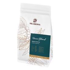 MR.BROWN 伯朗咖啡 醇郁綜合咖啡豆, Golden Espresso, 深焙, 450g, 咖啡豆(無研磨), 1包