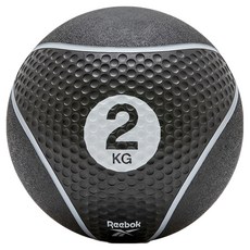Reebok Medicine Ball 健身藥球, 1個, 黑色, 2kg