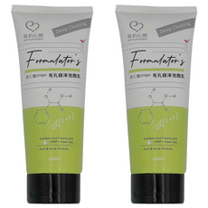 MY SCHEMING 我的心機 Formulator s 杏仁酸IPMP毛孔極淨洗顏乳, 100ml, 2條