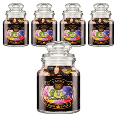 FANGS 方氏 藍色憂鬱花果茶, 70g, 5罐, 1瓶