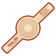 Baking Mat 矽膠雙耳烤墊 56x21cm 厚度0.7mm, 紅色/灰色/黑色, 1個