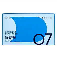 BETTER BIOSCIENCES 好好生醫 好晚鎂膠囊 0.1g, 1個, 30顆