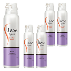 Liese 莉婕 絲逸歡 塑髮系列捲度明顯慕絲, 150g, 5瓶