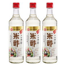 十全 米醋 100%台灣糯米釀製 口感濃郁渾厚, 300ml, 3瓶