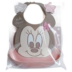 Disney 迪士尼 米妮系列 幼兒食事圍兜兜, 適用年齡4個月-36個月, 米妮, 1個, 1入