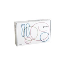 KINTO BONBO吸管杯餐盤碗 6件組, 粉橘, 1組, 吸管杯, 餐盤, 碗