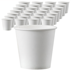 Tamsaa 空白紙杯 180毫升 獨立包裝 多用途 適用於冷熱飲品, 500個, 1組