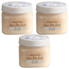 BOUQUET GARNI 身體磨砂膏, 嬰兒粉香, 500g, 3罐