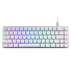 ASUS 華碩 REPUBLIC OF GAMERS Falchion ACE 鍵盤 原廠保固, 白色, 紅軸