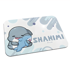 收納王妃 胖鯊魚鯊西米 軟式珪藻土地墊, 擁抱鯊魚