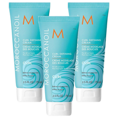 MOROCCANOIL 摩洛哥優油 捲度記憶塑型乳 75ml - 讓捲髮更自然，持久定型, 3條