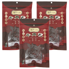 TASTY TREASURE 國寶香珍 原味牛肉乾，精選上等牛肉，獨家醬汁慢火熬煮, 100g, 3包