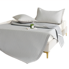 Annabelle 3D高分子涼感可水洗透氣墊, 霧石灰, 冷卻纖維 + 透氣網眼