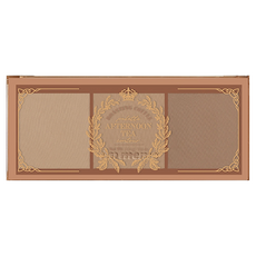 i'm meme 我愛 Afternoon Tea 3色修容盤, 能吸附油脂的控油粉質, 初學者適用, 01 Roasting Coffee, 1個