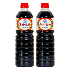 源珍 生油, 豆麥釀造，香氣十足，適用於煎、滷、爆、炒、醃等烹飪方式, 1L, 2瓶