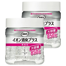 ST 雞仔牌 部屋離子機能PLUS消臭力, 無香料 850g, 2罐