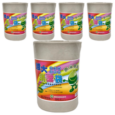 奈米家族 超大清潔袋 捲筒垃圾袋 耐承受, 125L, 5個