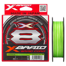 YGK X-BRAID FULLDRAG TSR X8 300M釣魚線, 1盒, CHARTREUSE