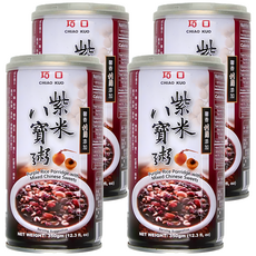 巧口 紫米八寶粥 精選多種食材 營養豐富 口感豐富 層次分明, 350g, 4罐