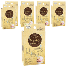 SANKO 廚房清潔布 20片, 尺寸6x8cm, 日本製, 6盒