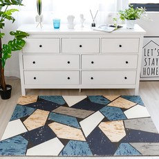 AFAMIC 艾法 可剪裁刮泥玄關腳踏墊地毯 絲圈印花地墊, 1個, 寶石