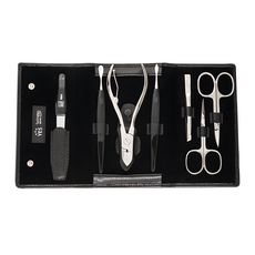 YES 德悅氏 真皮修容7件組, 1組, 黑色