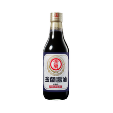 金蘭醬油 純釀造 非基因改造黃豆, 590ml, 1瓶