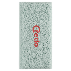 Credo 雙面浮石磨皮石，德國製造，石英砂材質，粗細雙面設計, 1入, 1個, 40g