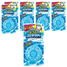 小林製藥 垃圾桶除臭貼 2.7ml, 淡薄清香, 消除異味, 五種香氣, 6個