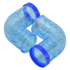 LillipHut 麗利寶 L型接管 Set 2, 倉鼠籠各類管配件, 顏色隨機, 1組