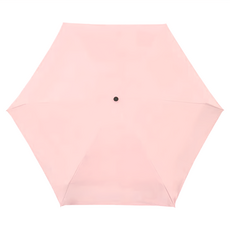 迷你抗UV口袋傘 六骨五折, 玫瑰粉