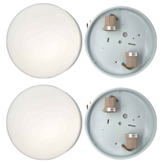 DANCELIGHT 舞光 玻璃蛋糕吸頂燈 E27 OD-6051 2個, 時尚白