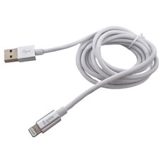 i-gota 愛購它 強韌抗拉15W認證線 USB A to Lightning 傳輸線, 2m, MFAL-20, 1條