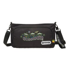 OUTDOOR PRODUCTS 霓虹三眼怪系列 橫式側背包 DISNEY聯名款 ODDY21A06BK, 黑色