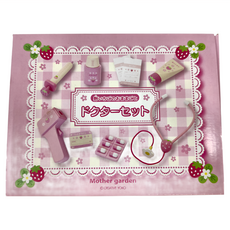 Mother garden 木製醫師套組, 1盒, 粉色
