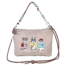 kUSUgURU JAPAN 日本眼鏡貓 三用法傘繩包 動物時尚款