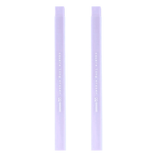 sun-star 大小角度方形長條橡皮擦 長條形好施力, 玫紫粉, 2個