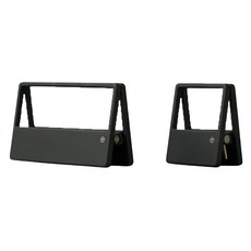 H MM 鋁方夾 可搭板夾便條套組 (大方夾60x17x35mm 小方夾30x17x35mm), 大方夾 60 x 17 x 35mm + 小方夾 30 x 17 x 35mm, 2個, 1組