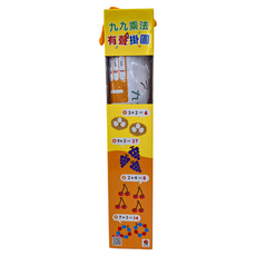 九九乘法有聲掛圖 2歲以上, 双美生活文創, 有聲掛圖