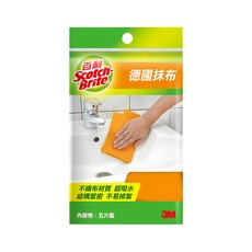 3M Scotch-Brite 百利 德國抹布 5入, 1包