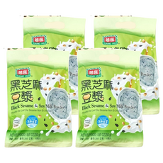 薌匯 黑芝麻豆漿, 冷熱皆宜, 非基改黃豆, 台灣製造, 25g, 10包, 4袋